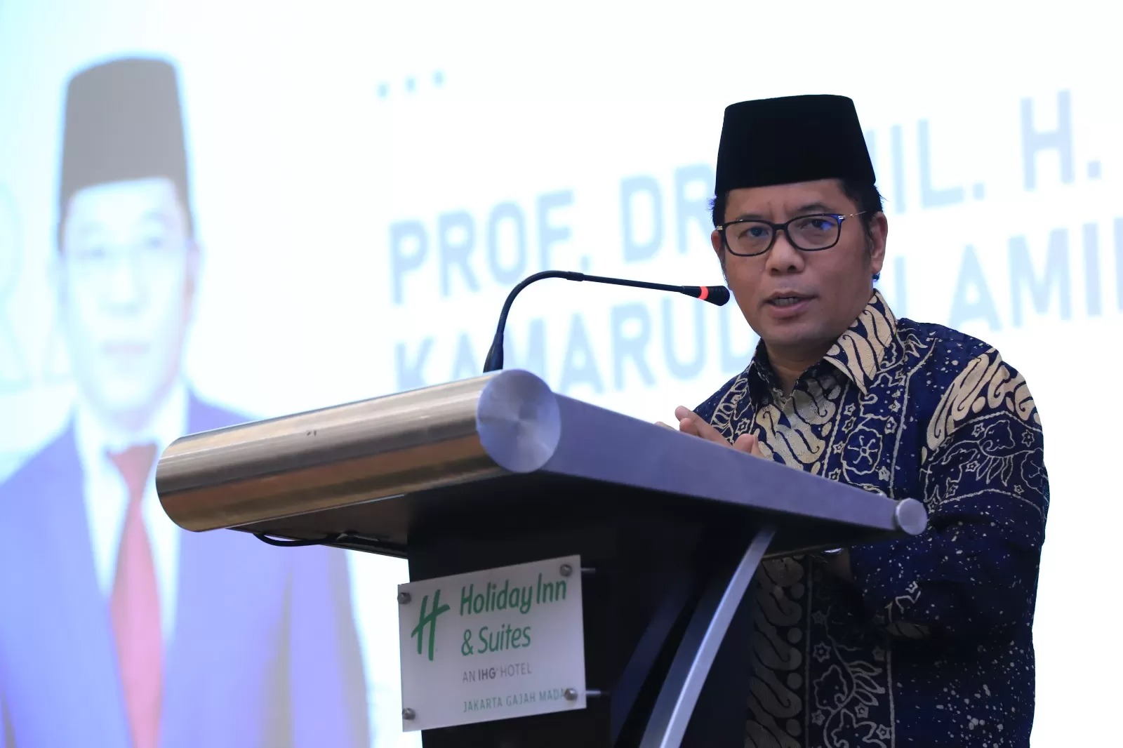 Sekjen Kemenag Kamaruddin Amin.