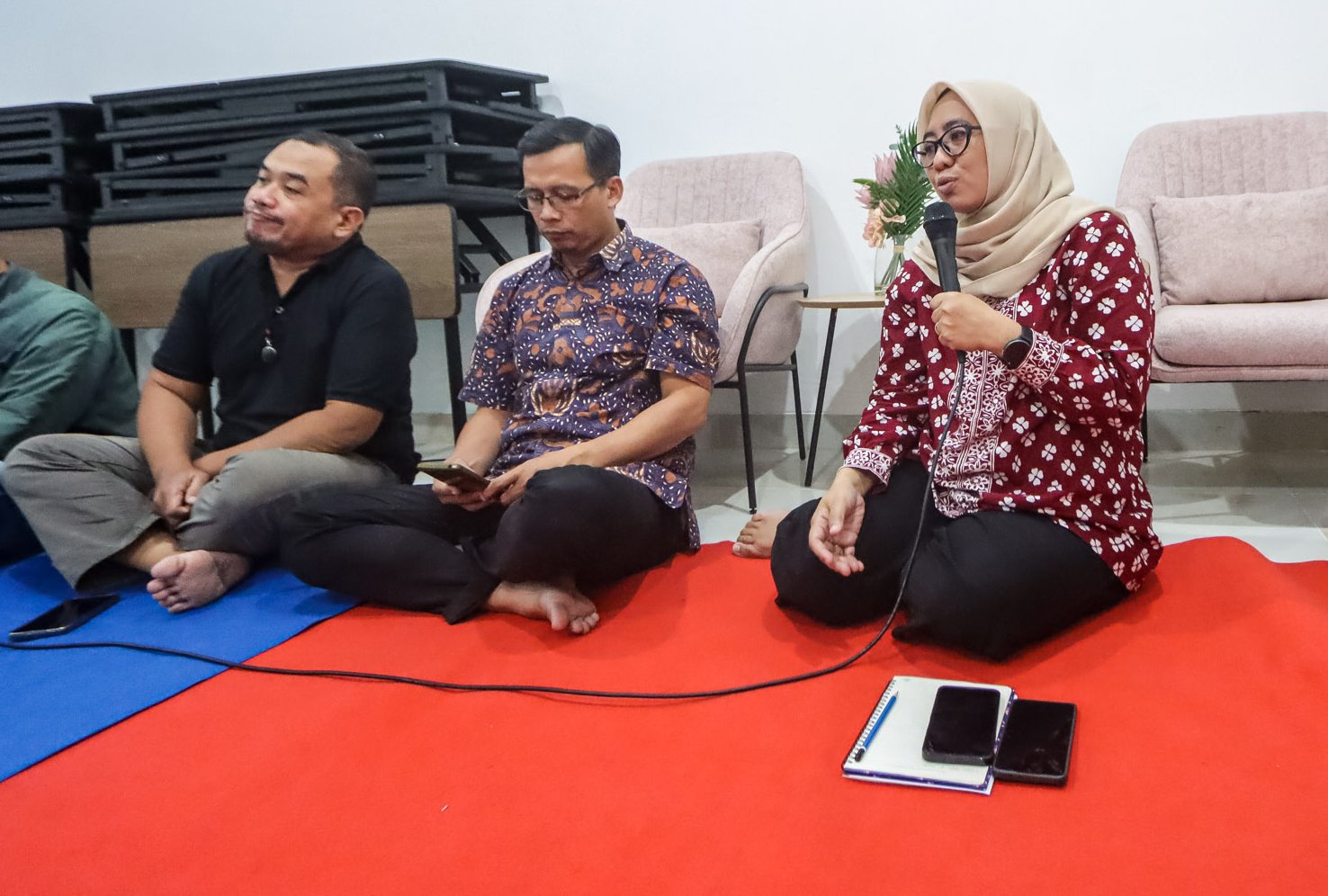 Direktur Jawa Pos Radar Solo beri sambutan.