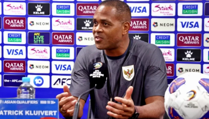Pelatih Timnas Indonesia Patrick Kluivert.