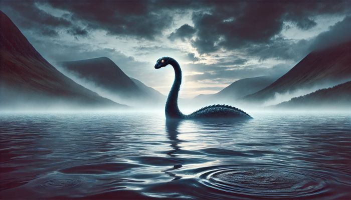 Ilustrasi Monster Loch Ness alias Nessie.