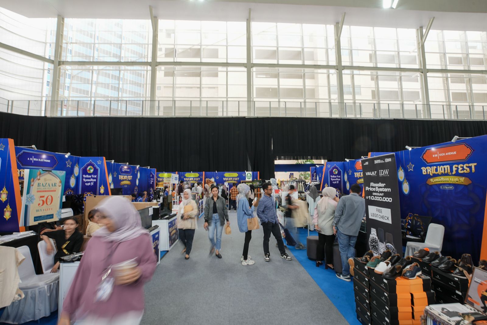 BRI kembali gelar BRILiaN Fest Ramadhan 1446 H. Sebuah ajang apresiasi untuk Insan BRILiaN (pekerja BRI) serta nasabah setia BRI.