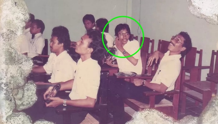 UGM merilis foto Presiden ke-7 RI Joko Widodo (Jokowi) saat masih kuliah.