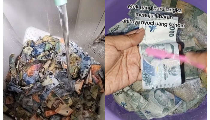 Video tutorial cuci uang jadi viral di TikTok.