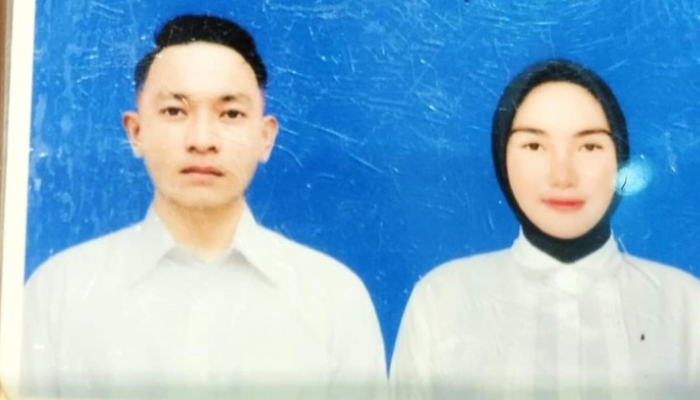 Mendiang Juwita dan sang kekasih yang juga diduga pelaku pembunuhan, oknum TNI AL, Pratu J.