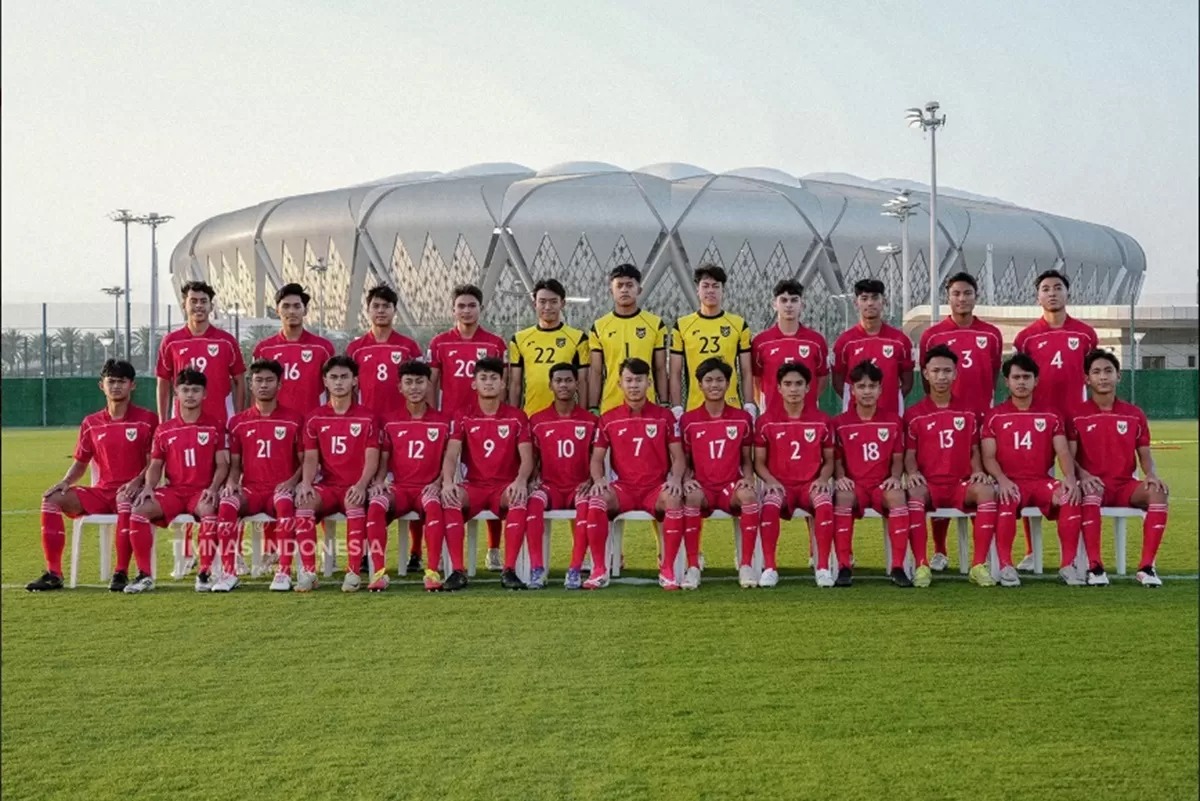 Skuad Timnas Indonesia U-17 Sumber foto: