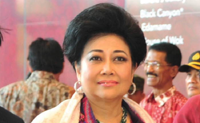 Siti Hartati Murdaya, istri konglomerat Murdaya Poo.