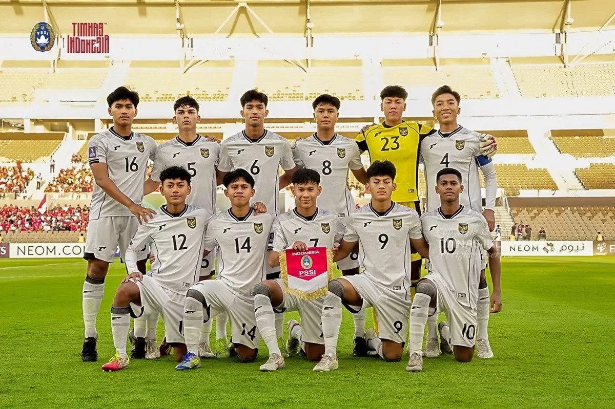 Skuad Timnas Indonesia U-17.