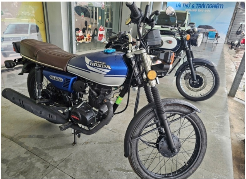 Tampilan Honda CG 125 yang diimpor dari China
