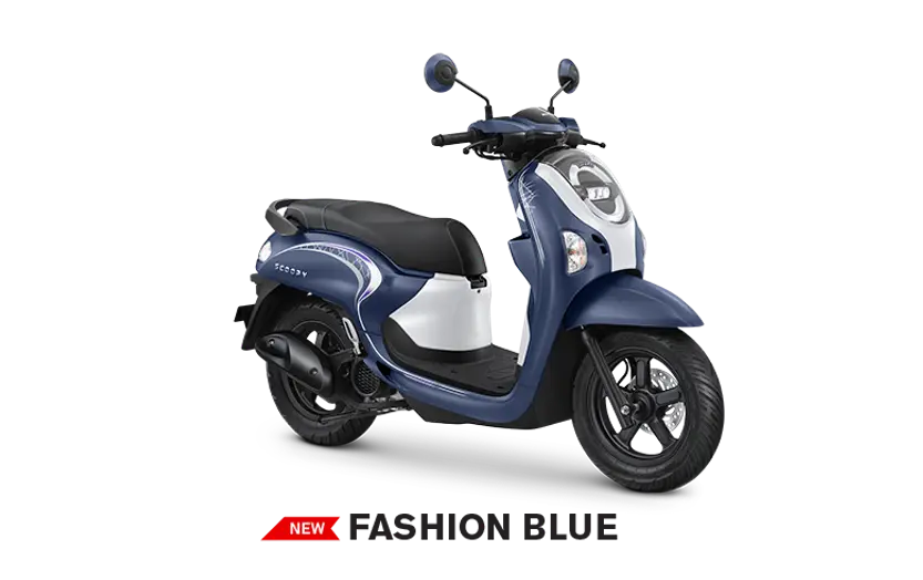 Honda Scoopy 2025 Fashion Blue.