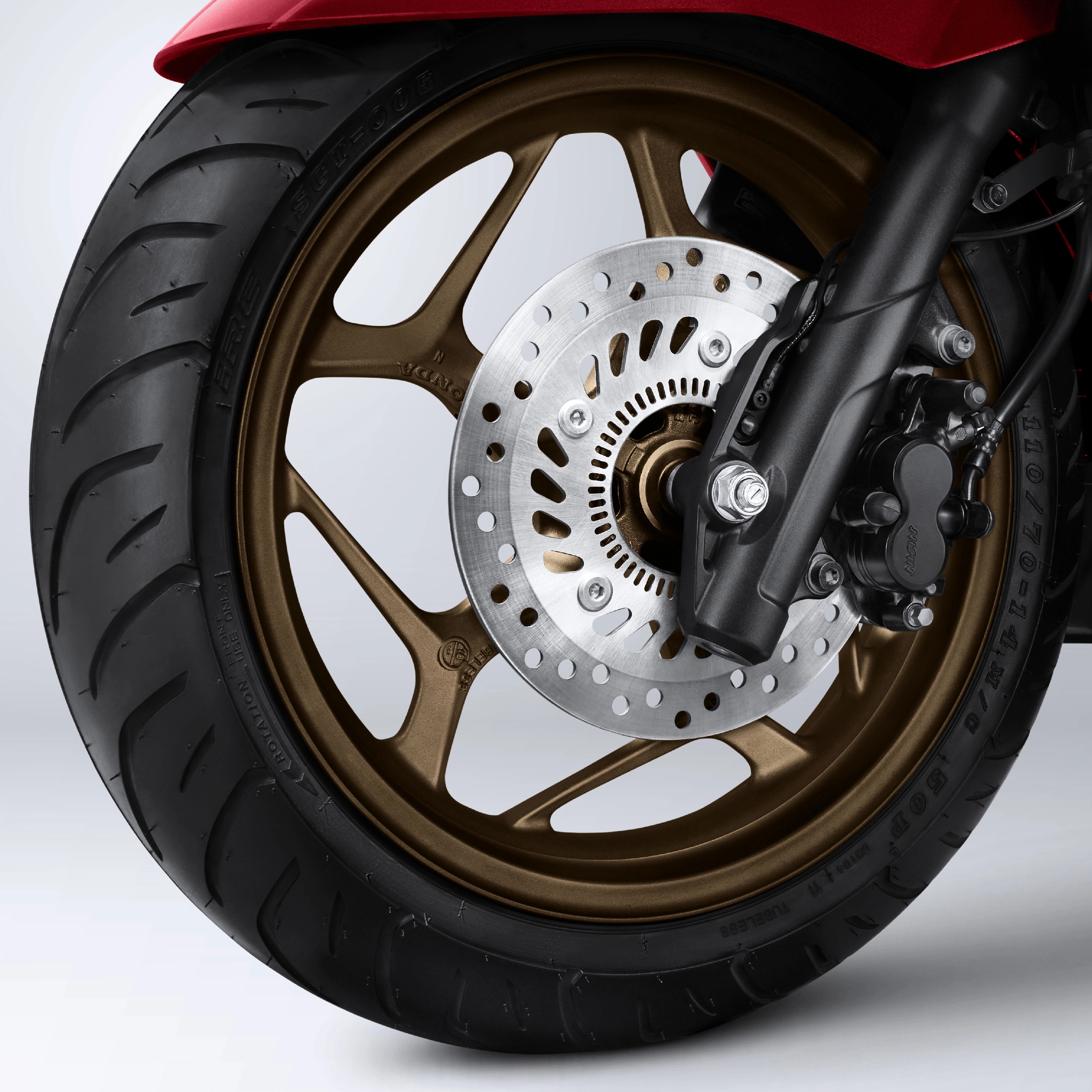 Sistem pengereman dengan teknologi ABS (Anti-lock Braking System) pada PCX 160