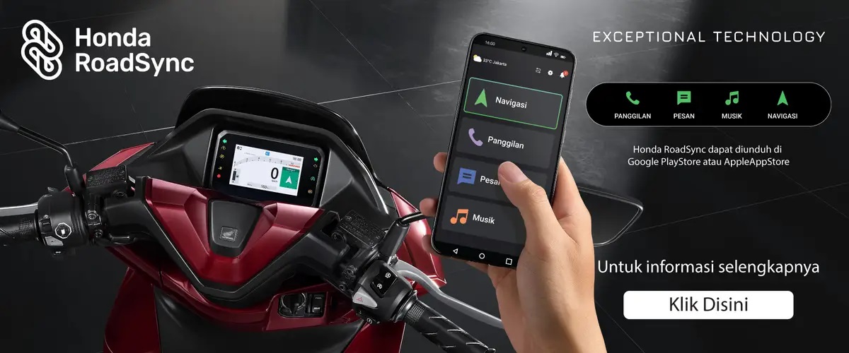 Fitur RoadSync Honda PCX 160