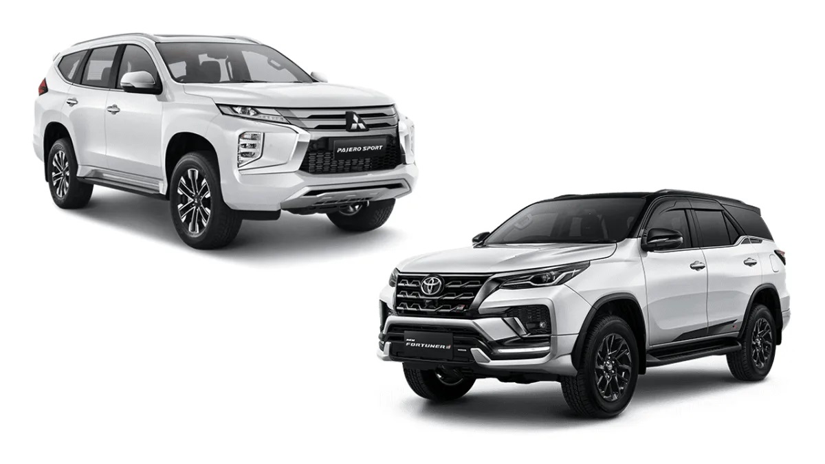 Di kelas SUV, mobil Toyota Fortuner dan Mitsubishi Pajero Sport sudah seperti rival abadi, Mana yang Lebih Baik?