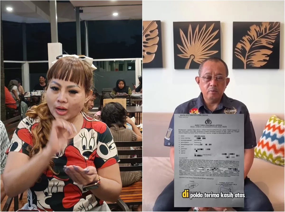 Pengusaha Jan Hwa Diana (Kiri) melaporkan Wakil Wali Kota Surabaya Armuji (kanan) ke polisi dan mengaku awalnya tidak kenal.