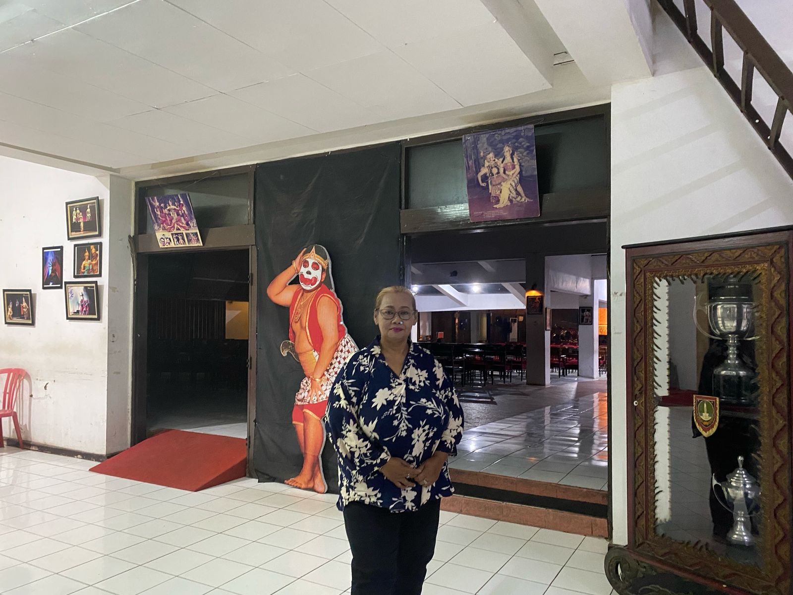 Harsini, sutradara Wayang Orang Sriwedari. (Manisa Elfira/Radar Solo)