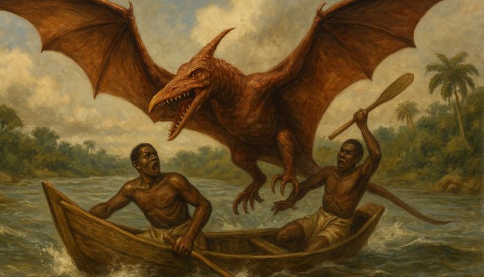 Ilustrasi Serangan Kongamato
