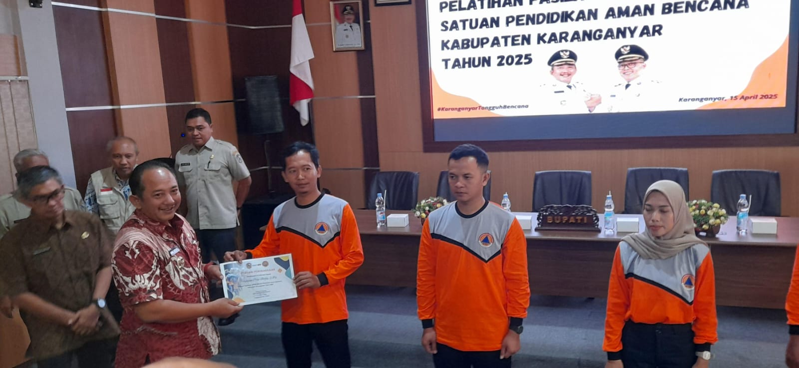 BPBD Karanganyar bentuk Fasilitator Satuan Pendidikan Aman Bencana (SPAB) guna tingkatkan kesiapsiagaan & tangguh hadapi bencana di sekolah.