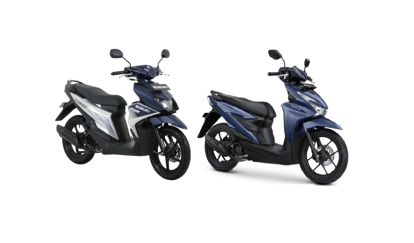 Kira-kira seperti apa konsumsi bahan bakar Honda BeAT dan Suzuki Nex II?