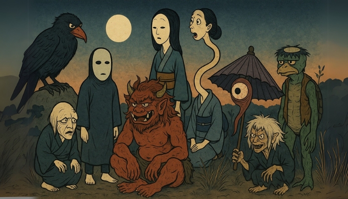 Ilustrasi Yokai