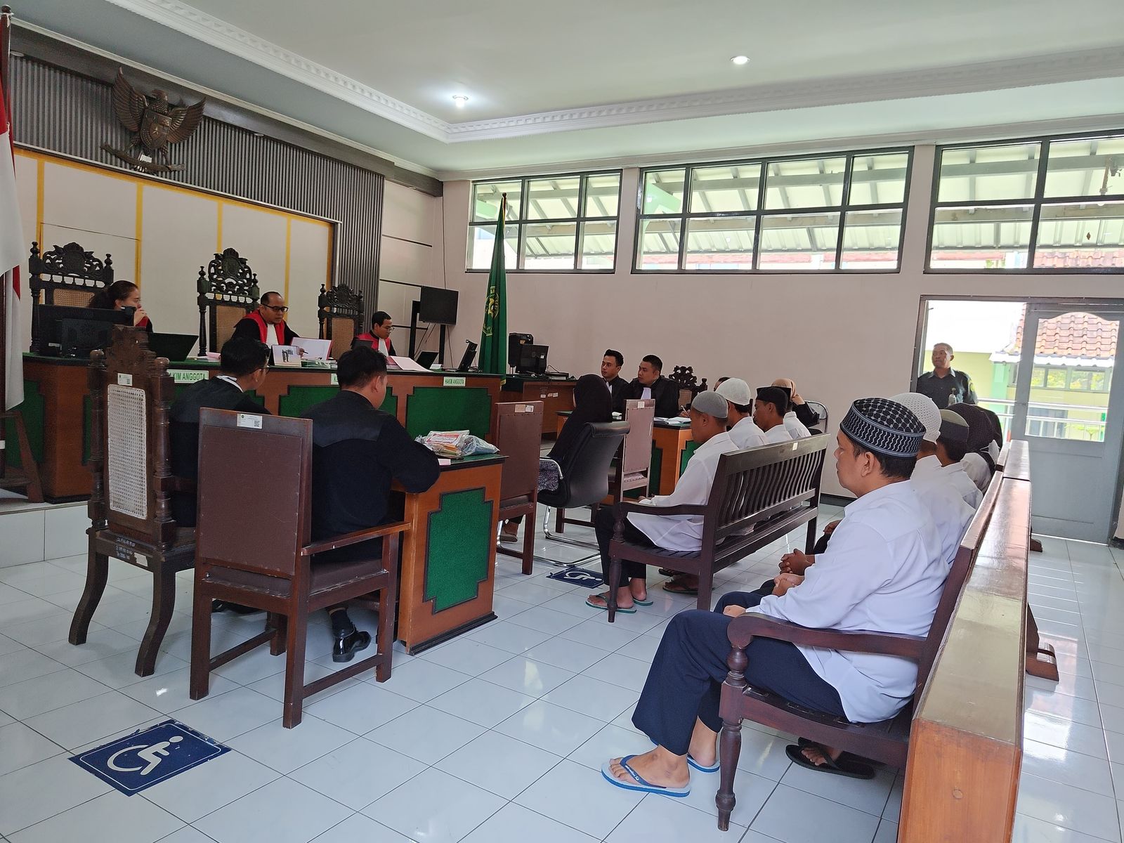 Sidang lanjutan penganiayaan anak bawah umur di PN Boyolali hadirkan 14 terdakwa, Selasa (16/4/2025).