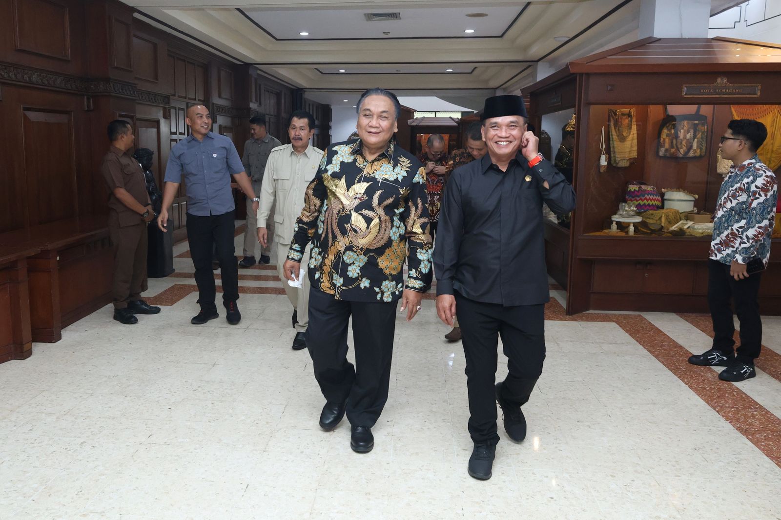 Ketua DPRD Jateng Sumanto bersama Wakil Ketua MPR RI Bambang "Pacul" Wuryanto.