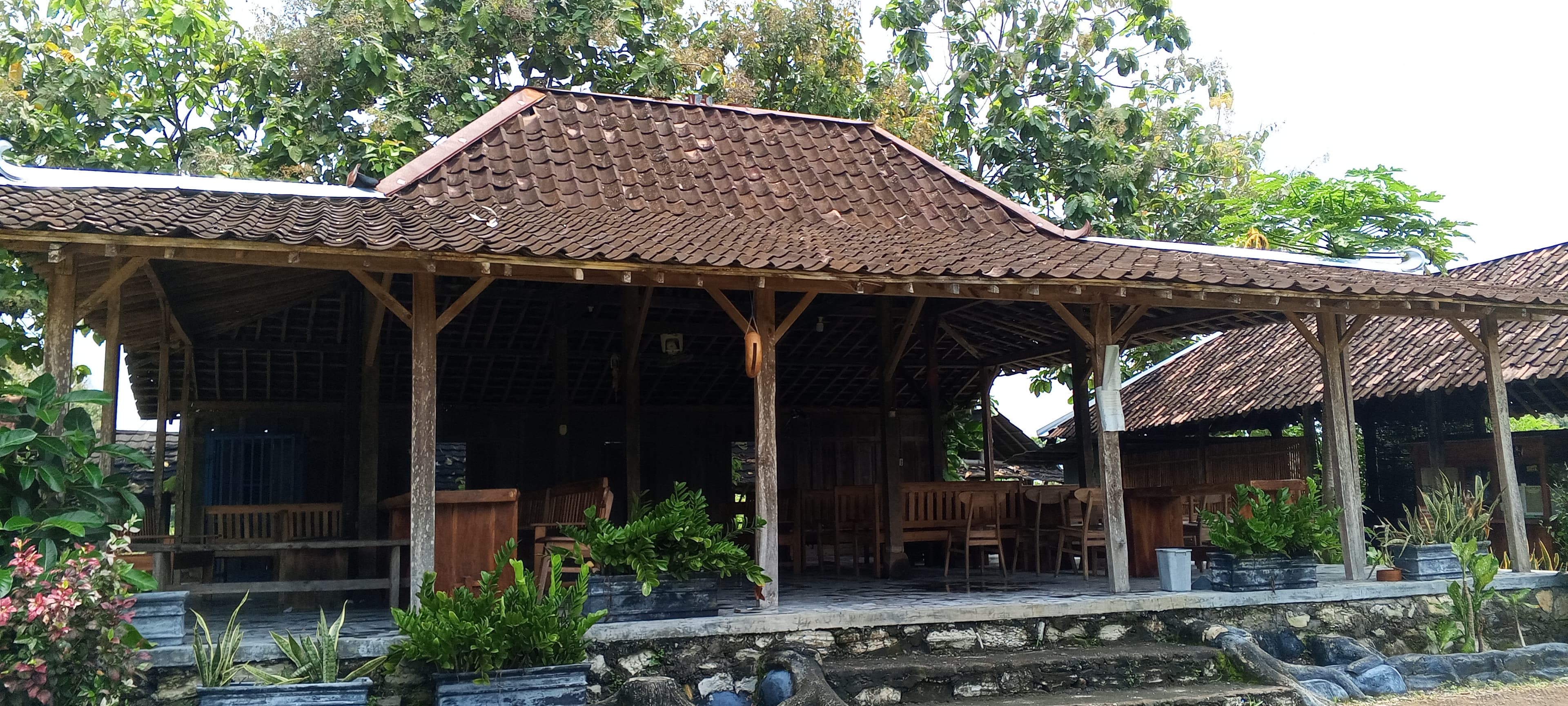 Pendopo di Agrowisata Larasita Garden Sukoharjo