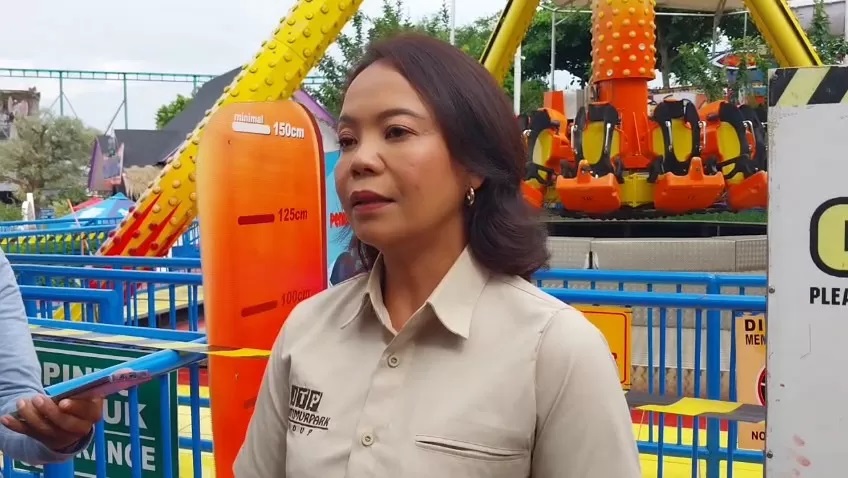 Pihak manajemen Jatim Park berikan penjelasan pasca insiden jatuhnya seorang pengunjung remaja dari wahana ekstrem Pendulum 360