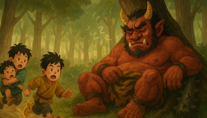 Ilustrasi Cerita Oni
