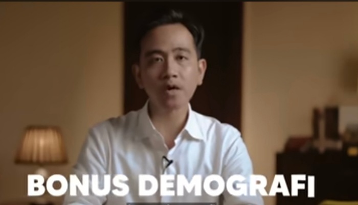 Video monolog Wapres Gibran Rakabuming Raka bahas bonus demografi.