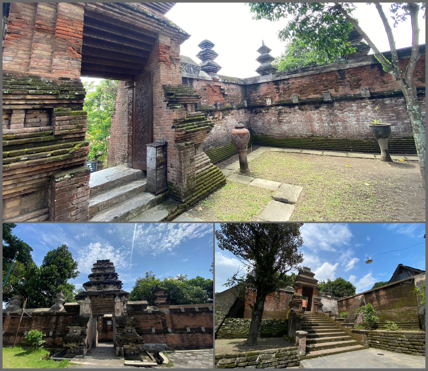 Kolase Makam Raja-Raja Mataram di Kotagede.