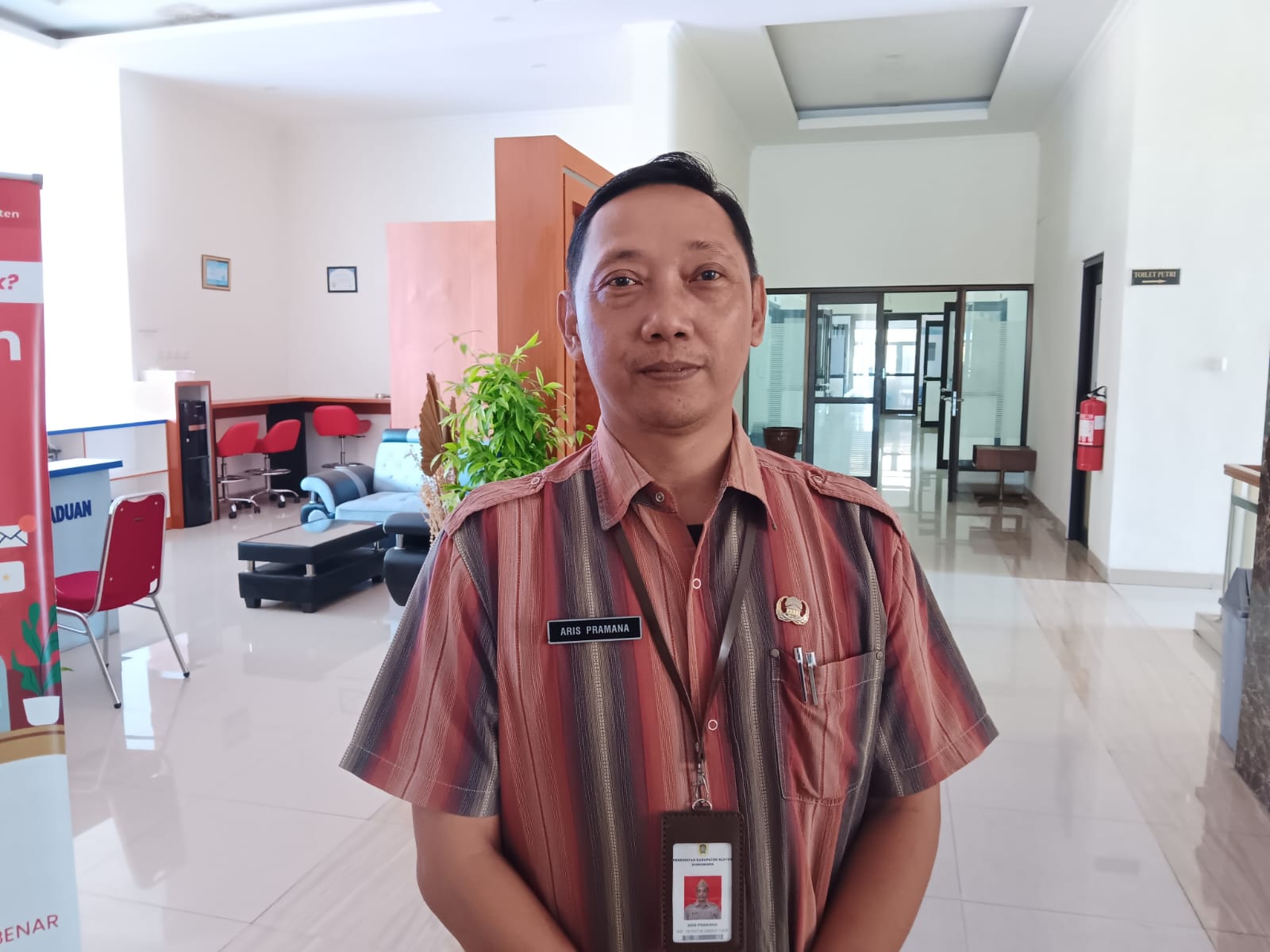 Kepala Diskominfo Klaten Aris Pramana