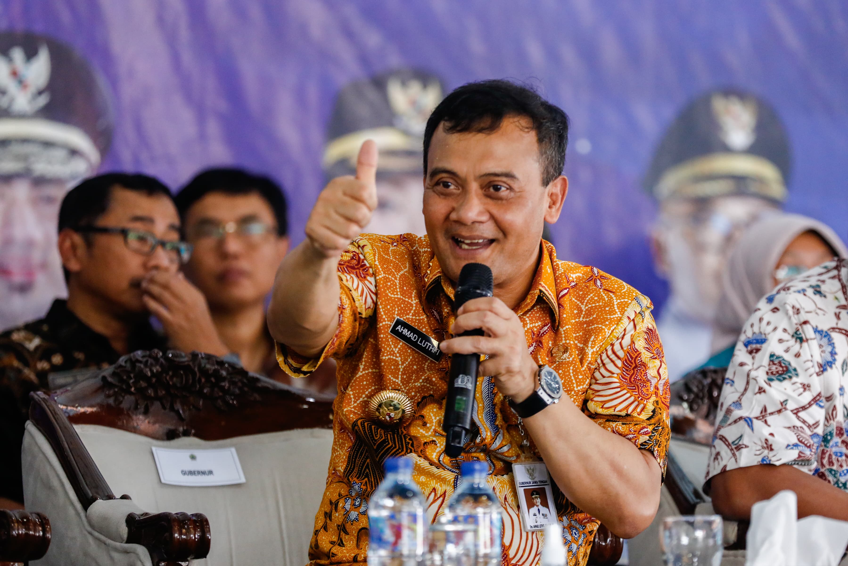 Gubernur Jawa Tengah Ahmad Luthfi.