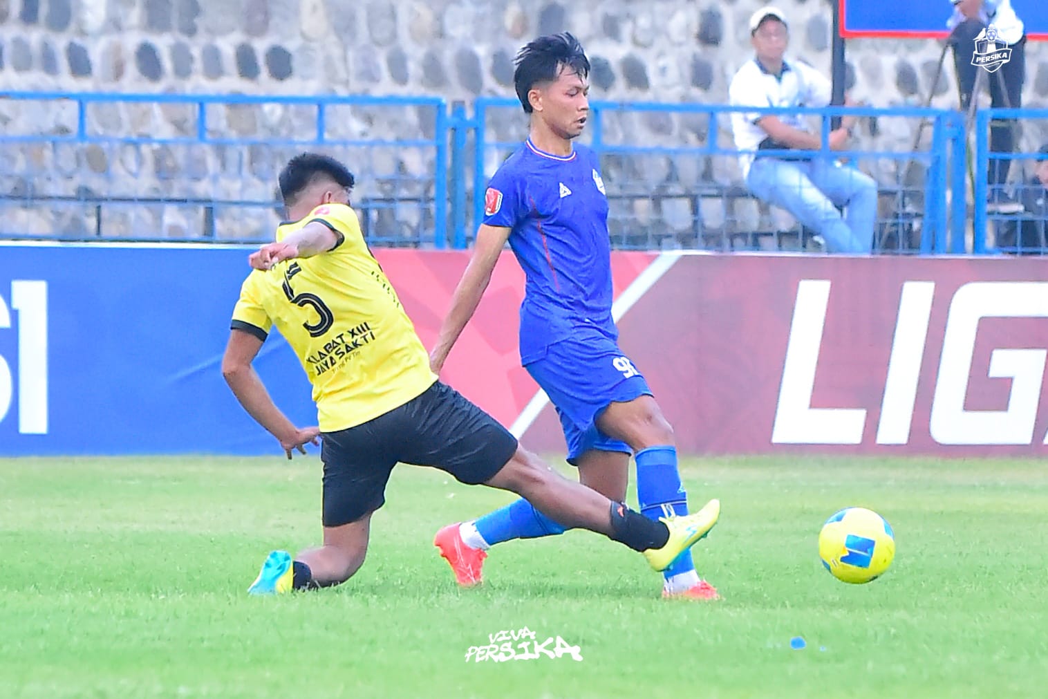 Laga Persika Karanganyar di Liga 4 nasional 2024/2025.