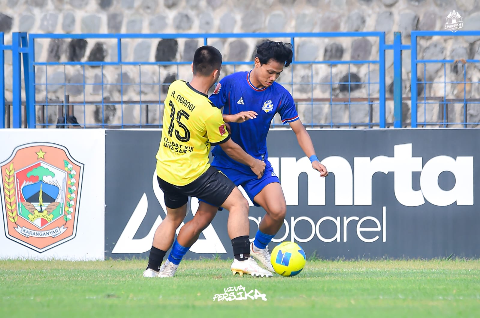 Laga Persika Karanganyar di Liga 4 nasional 2024/2025.