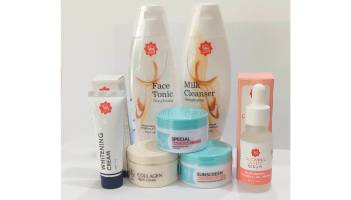 Rangkaian skincare Viva.