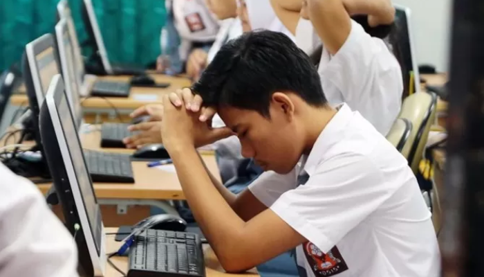 Ilustrasi siswa SMA.