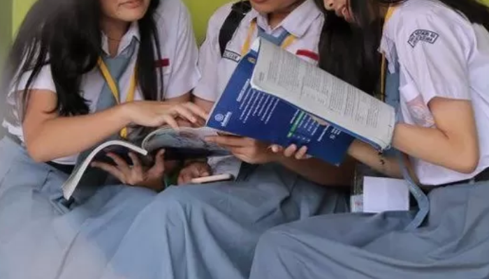 Ilustrasi siswa SMA.
