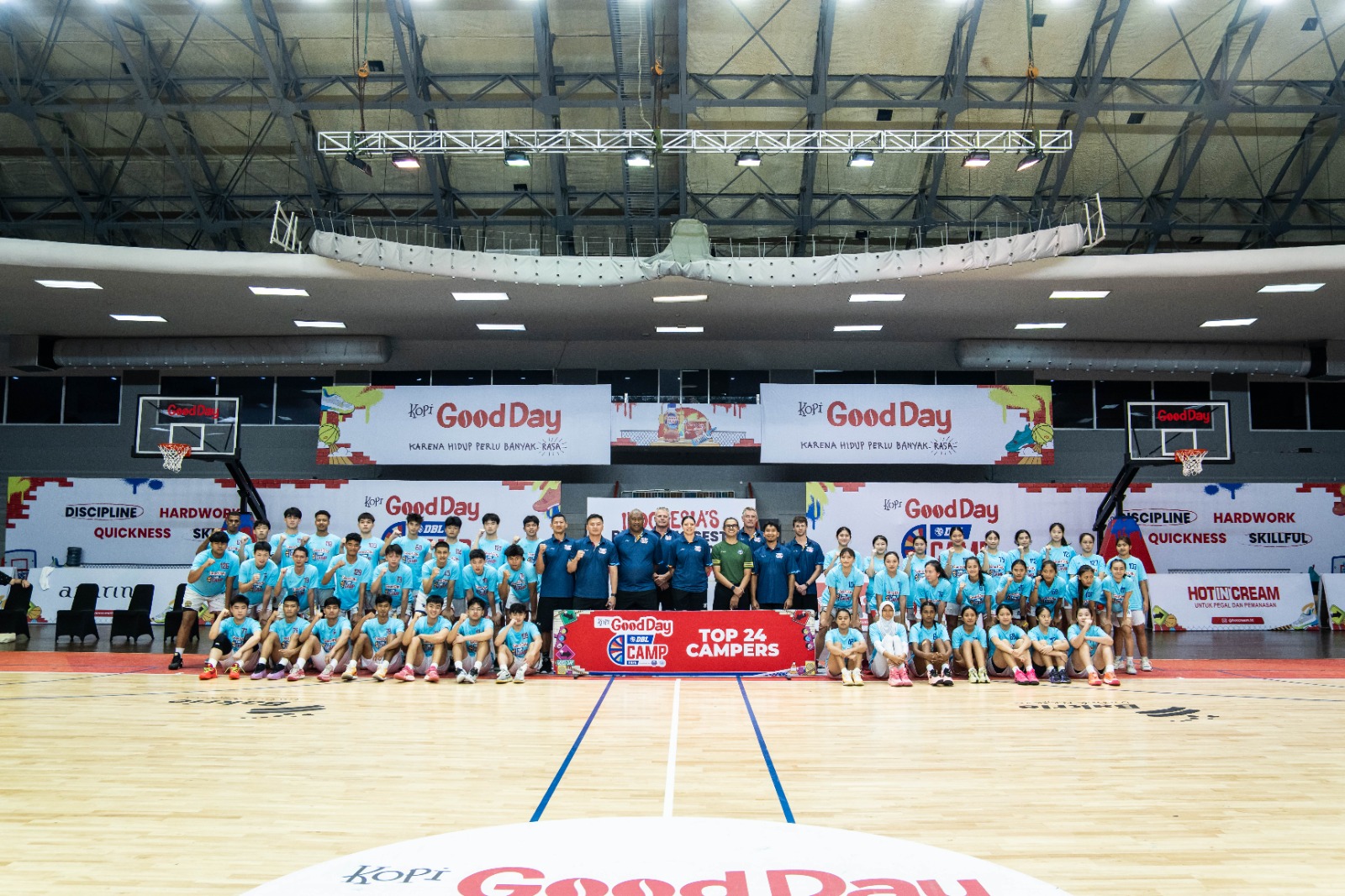 OPTIMISTIS: Top 24 Campers Kopi Good Day DBL Camp 2025
