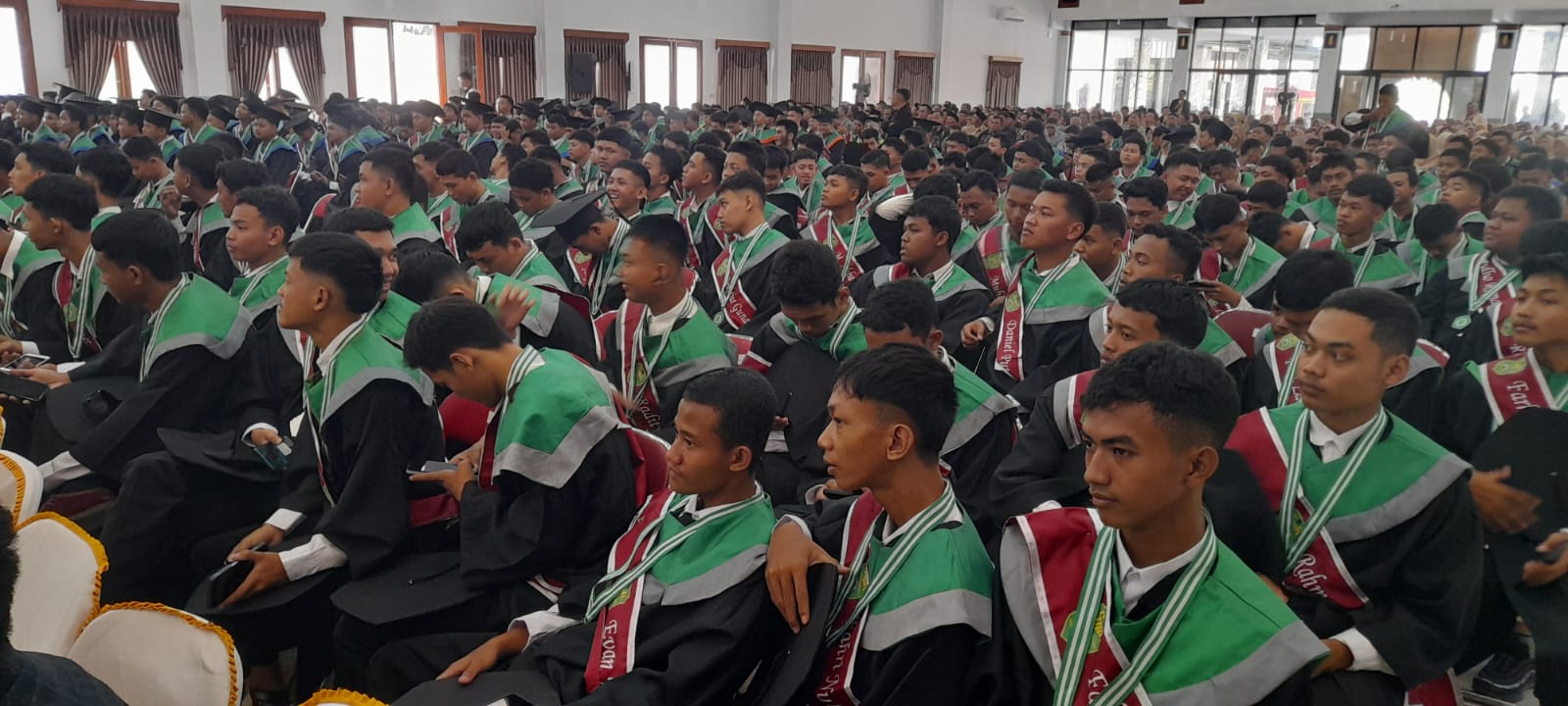 Peserta Akhirussanah SMK Muhammadiyah 3 Karanganyar.