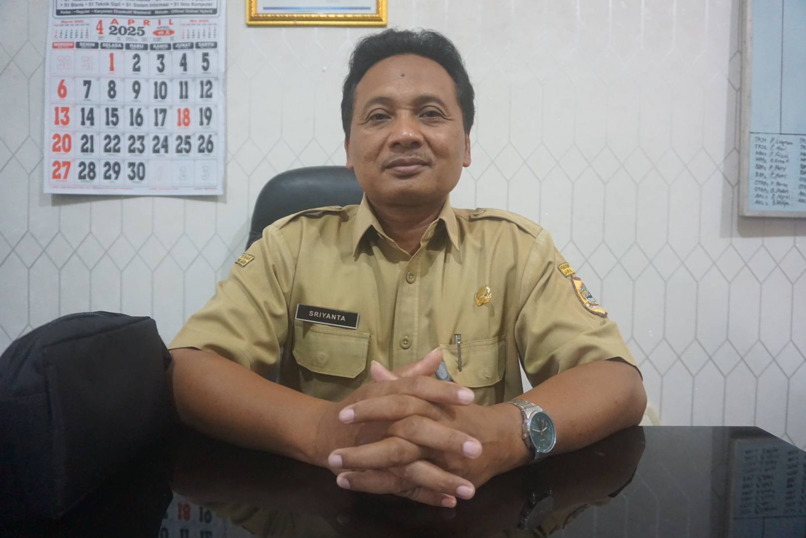 Plt Kepala SMKN 1 Juwiring Sriyanta