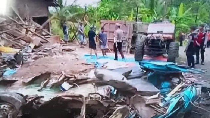 Korban Tewas Kecelakaan Maut Truk pasir alami remblong hingga Tabrak Angkot di Kalijambe Purworejo Bertambah Jadi 11 Orang