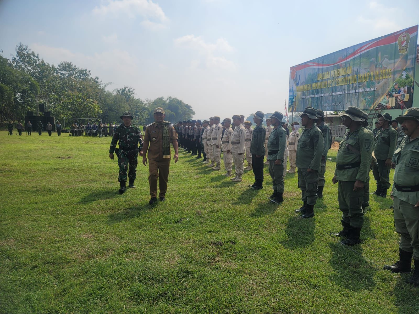 Bupati Boyolali Agus Irawan buka TMMD Sengkuyung Tahap II Tahun Anggaran 2025 di Dukuh Kayen RT 05 RW 01, Desa Kayen, Kecamatan Juwangi, Rabu (7/5/2025).