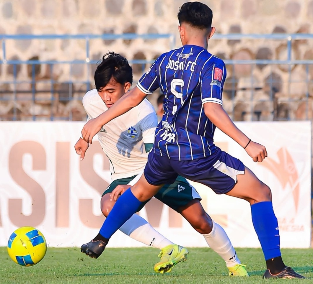 Persika Karanganyar saat bertanding di babak 32 besar Liga 4 Nasional 2024/2025 di Stadion Angkatan 45.