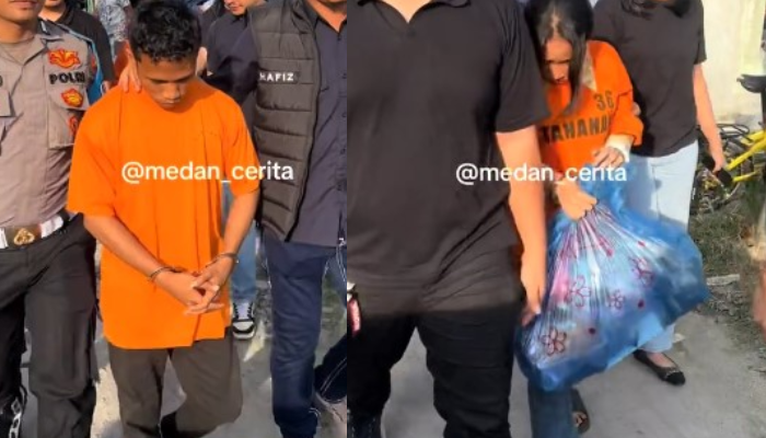 Dua pelaku pengirim paket mayat bayi laki-laki lewat ojol GoSend. Pelaku diduga merupakan kakak dan adik kandung.
