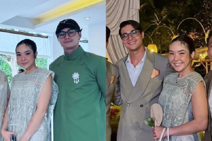 Kehadiran Gisella Anastasia dan Cinta Brian di acara pernikahan Luna Maya dan Maxime Bouttier