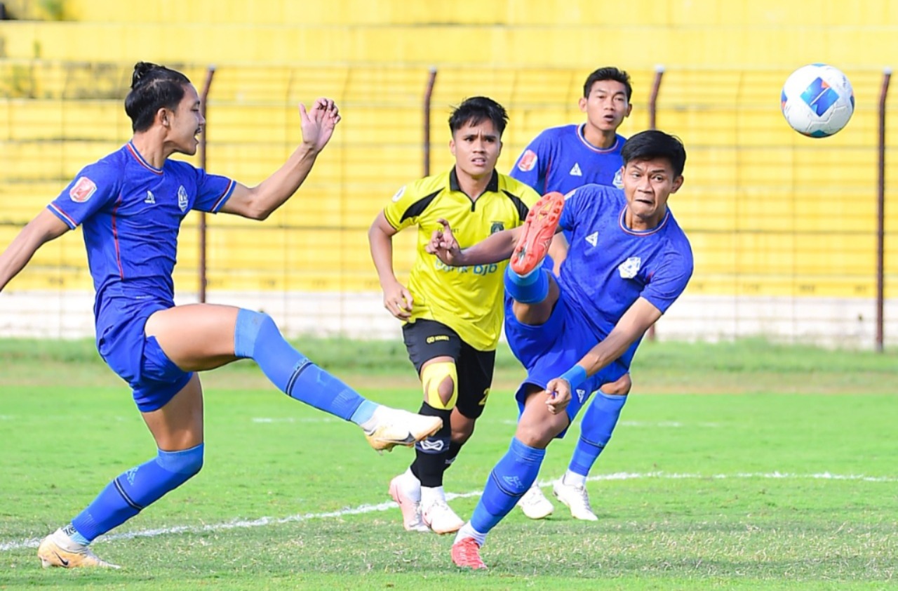 SARAT GENGSI: Laga Persika Karanganyar melawan Persic Cilegon di Stadion Sultan Agung, Bantul, Senin (12/5/2025).