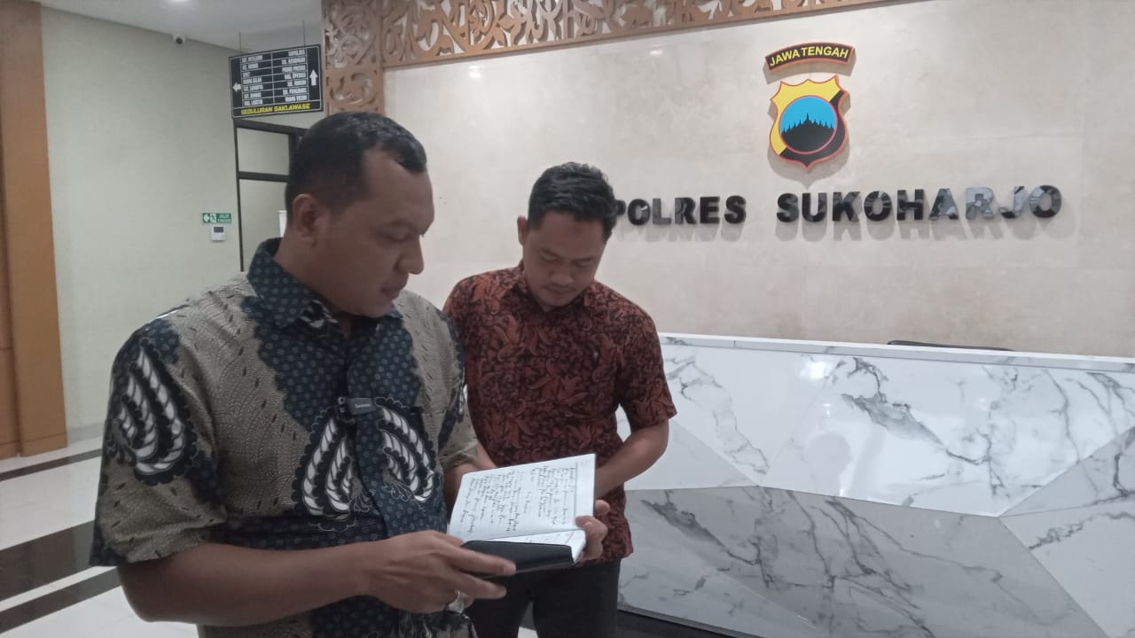 Kasatreskrim Polres Sukoharjo AKBP Zaenudin saat ditemui di lobi Mapolres Sukoharjo, Jumat (16/5).