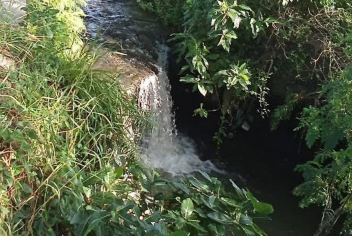 Air Terjun Puspanjala yang berada di Selatan Klaten