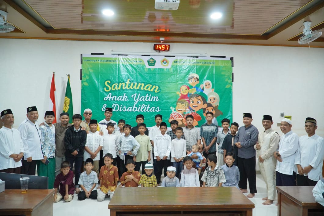 LKS Nur Hasan Gelar Santunan Rutin untuk 217 Anak Yatim dan Disabilitas