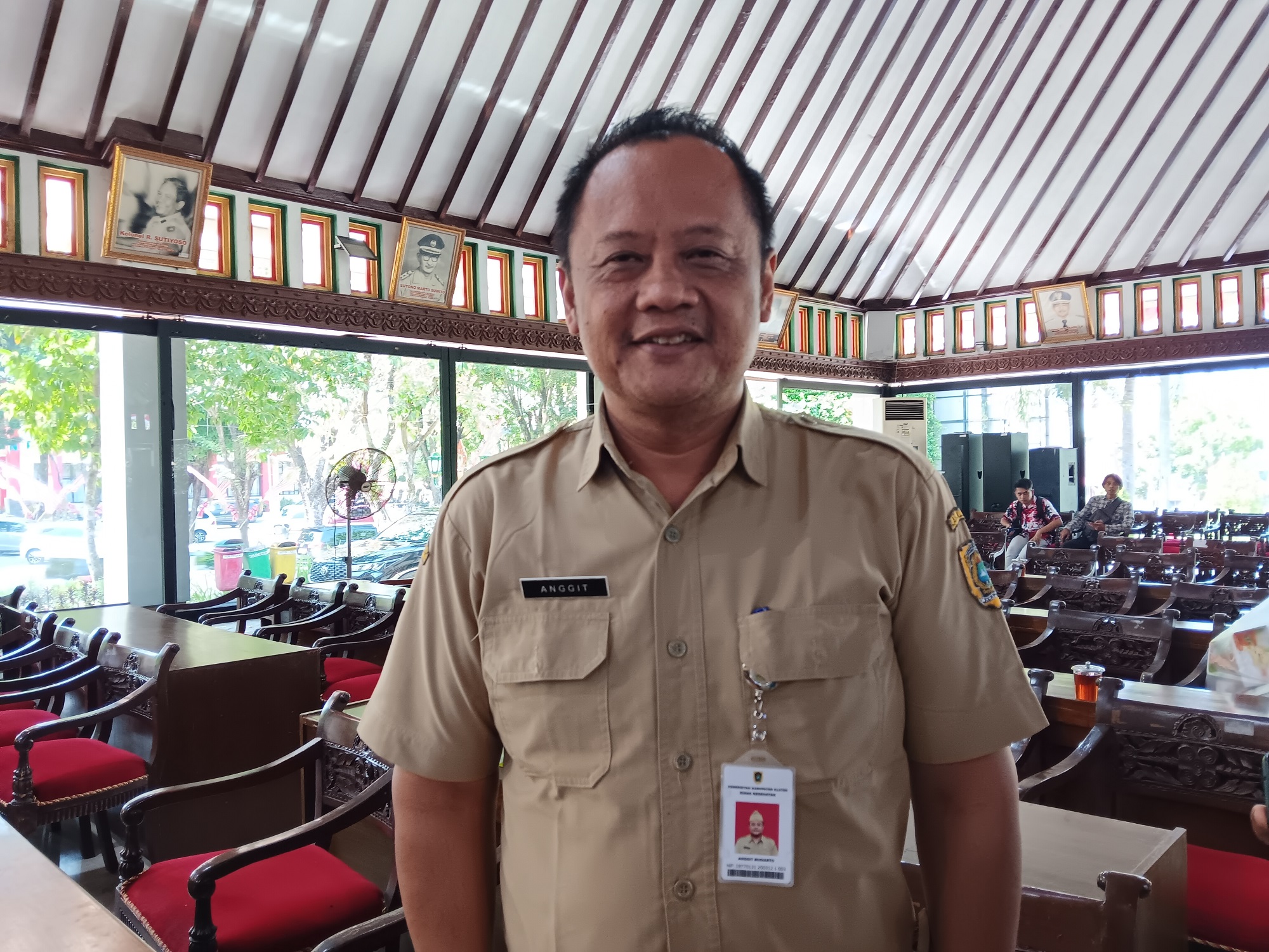 Kepala Dinkes Klaten Anggit Budiarto. (Angga Purenda/Radar Solo)