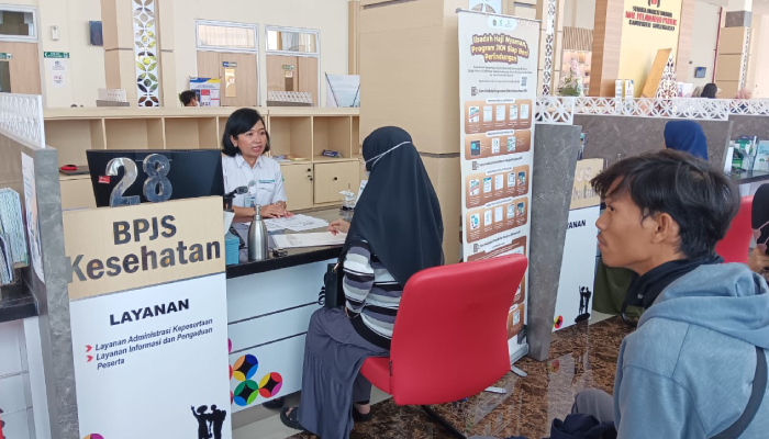 Layanan BPJS Kesehatan di MPP Kabupaten Sukoharjo.